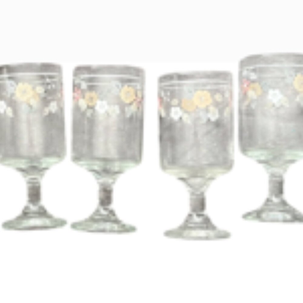 7 Vintage Pfaltzgraf Drinking Glasses - Picture 4 of 6